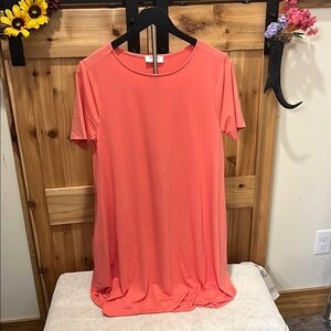 Zenana Outfitters Coral Midi Dress